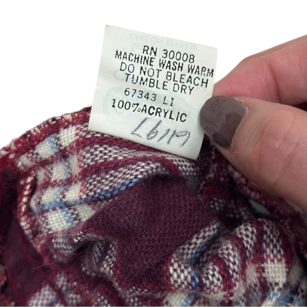 Genie Gee Vintage Plaid Dress - Girls Size 6/6x - Picture 5 of 6